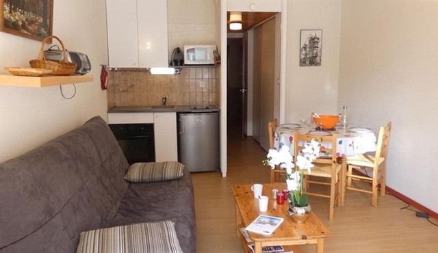 Appartement T2 pour 4 à 5 pers, Saint-Lary-Soulan, cuisine équipée, balcon sud, proche services et loisirs - FR-1-457-221