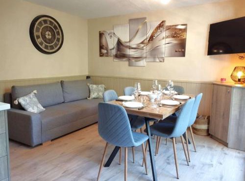 Appartement T3 pour 6 à Vignec avec terrasse, parking et casier à skis - FR-1-457-346