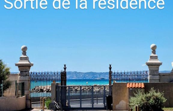 Appartement T4 95m2 Plage pointe rouge 10 min stade Velodrome