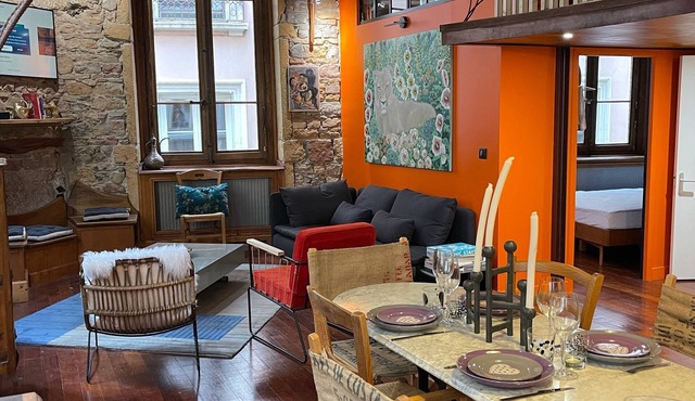 Appartement Typique "coeur de Lyon" Avec Ascenseur et Parking