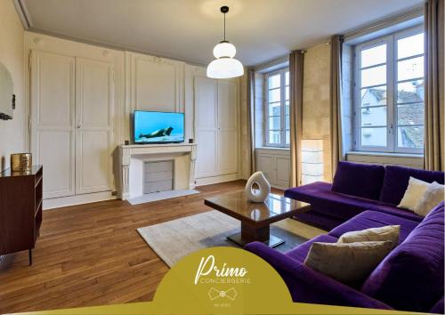 Appartement Vivier - Les Suites du Palais, parking privé, vue cathédrale,2 chambres, by PRIMO C0NCIERGERIE