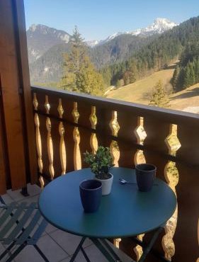 Appartement vu sur la montagne