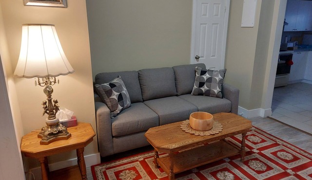 Appartements Cartier. Free parking. Backyard.