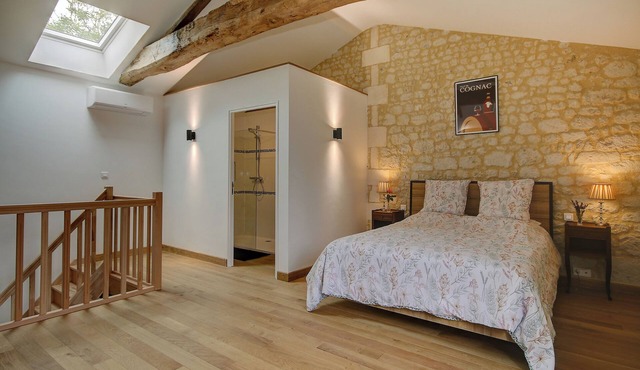 Appt for 2 people in a small village to discover the cognac region