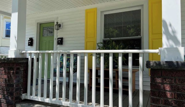 Apt A The Yellow Shuttered House