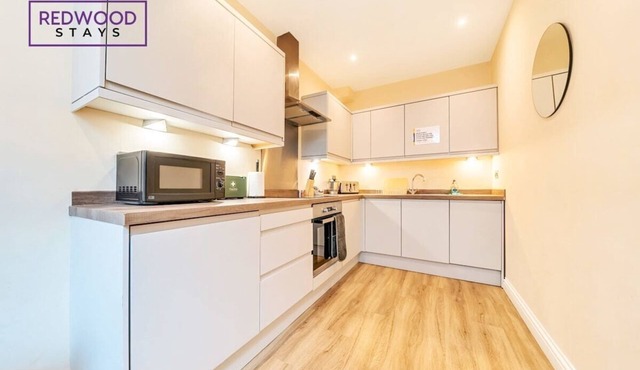 Apt Basingstoke Town Center + Netflix + FREE Wi-Fi