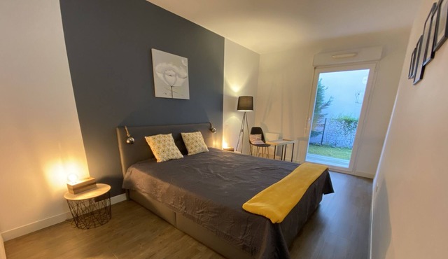 Apt Parc, hyper centre, wifi, terrasse