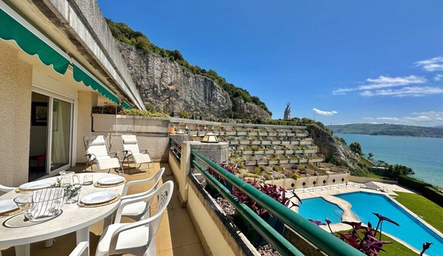 Apto con piscina y vistas al mar - Vistamar 3001