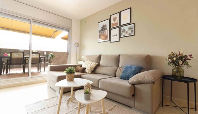 Apto-Gran Terraza, 10min Sitges,35min Barcelona,WIFI