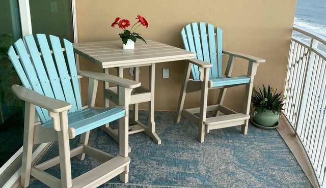 Aqua 1005 2BR/2BA w/Bunks, Beach Chair Svc Incl. Beautiful balcony views!