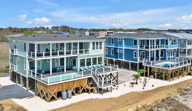 Aquila West: Expansive 12-bedroom oceanfront retreat with private pool, elevator and dog friendly