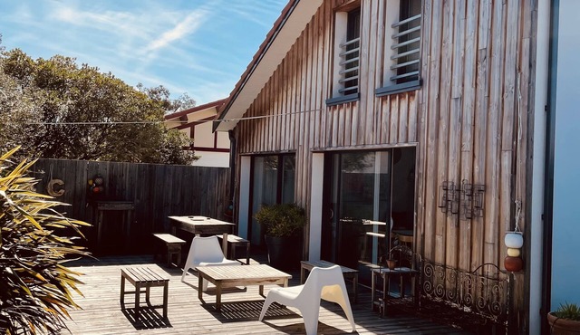 Arès Bassin d'Arcachon Villa Papyrus 4-bedroom house 200m from the beach