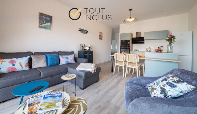 AR RANNDI - Lovely T3 with small sea view