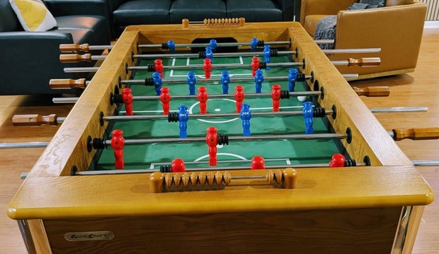 Arcade Shuffleboard Poker Firepit Grill @ Battery
