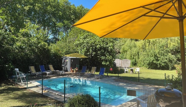 Architect Designed Villa with pool set in Mature Gardens ideal for Large Groups