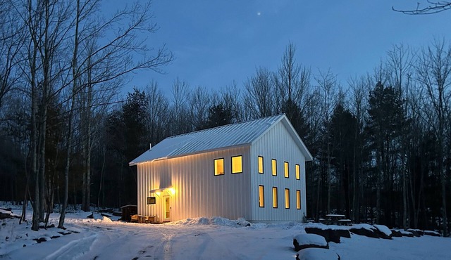 Architect-Design Cabin in the Woods + Fireplace, Fully-Stocked Kitchen