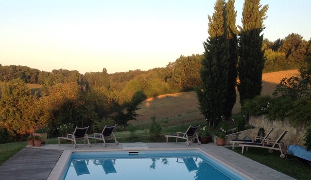 Architect designed house in Gers with beautiful views