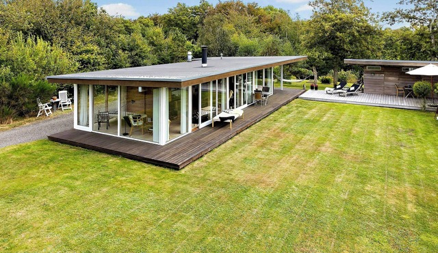 Architect-designed house near Gyldendal harbour