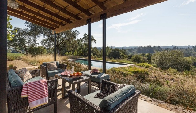 Architect Designed Wine Country View Home - Pool and Spa - Published in Magazine
