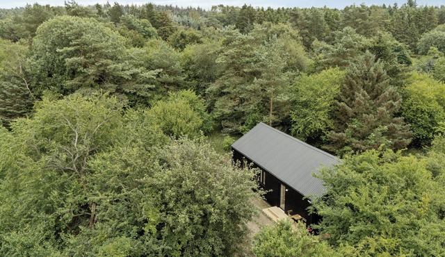 Architect-designed wooden house at Ertebølle