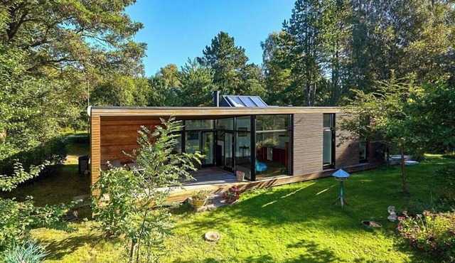 Architect house with lake view in North Zealand