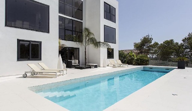 Architect modern design villa in Sitges Hills