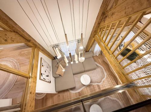 Architect Renovated Family Duplex 4 bedrooms Opéra Lafayette 9p CCTV in Common Areas