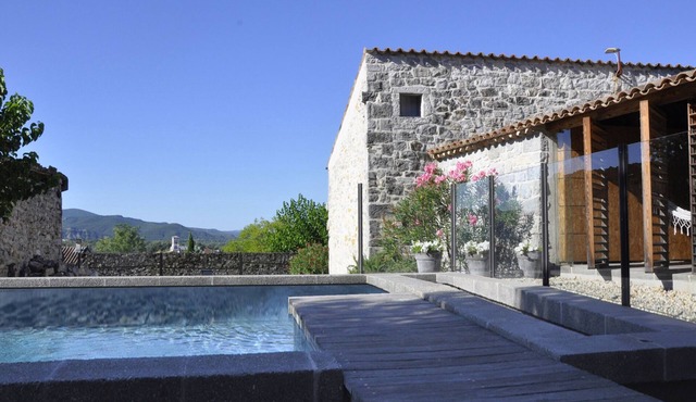 Architect's gite in 18th Century Mas, at the heart of the Southerner Ardeche