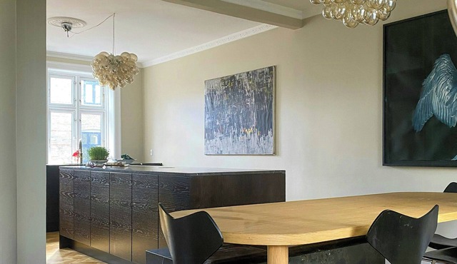 Architect townhouse with garden in Humleby
