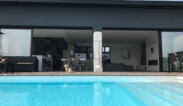 Architect Villa with heated pool