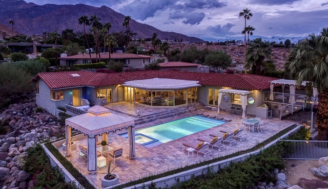 Architectural Digest Featured Estate Offers Movie Nights Under The Desert Stars!