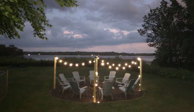 Architectural lake home with a monthly discount