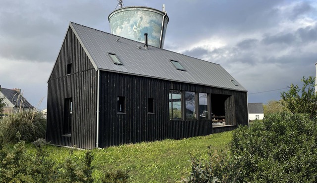 Architectural wooden house