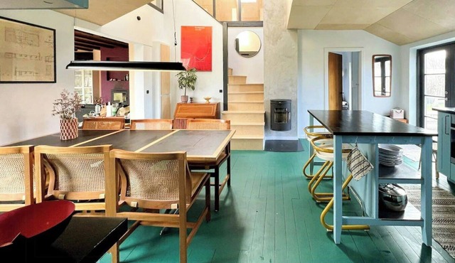 Architecture and design home near beach