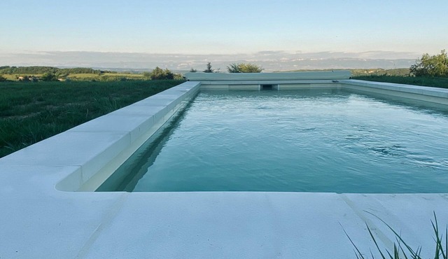 Ardèche - Fully equipped villa with swimming pool - Panoramic view - Countryside - Peace and quiet