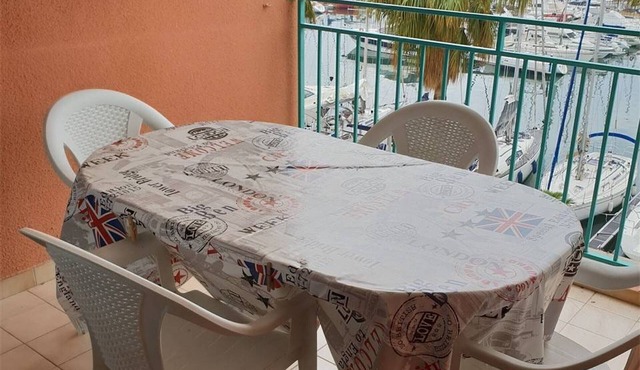 Argelès-sur-Mer, 1BR + cabin, 6 pers., 100m to beach, parking, elevator