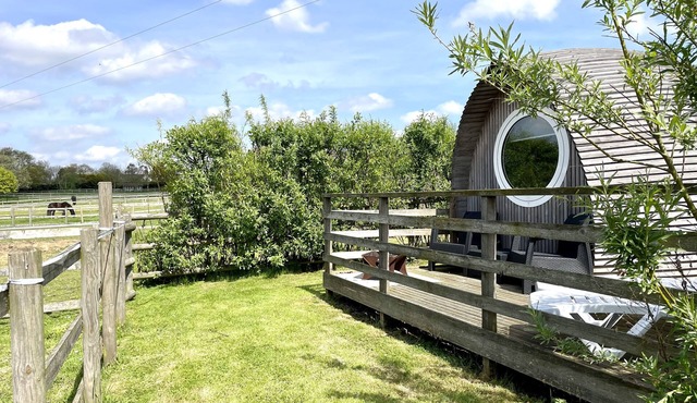 Armadilla 2 at Lee Wick Farm - cozy glamping for 2 adults with optional hot tub