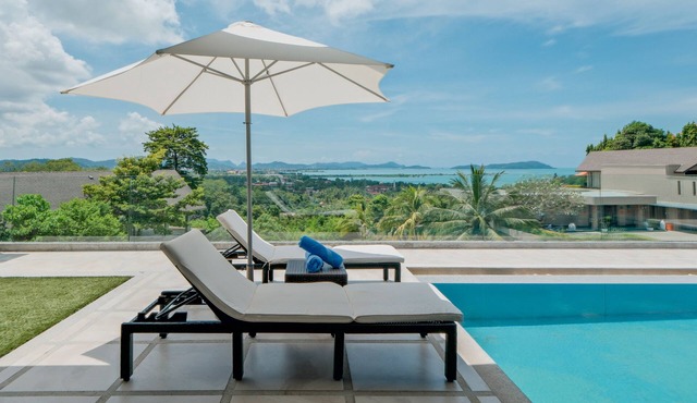 Aroha Seaview Villa In Nature - Private Pool