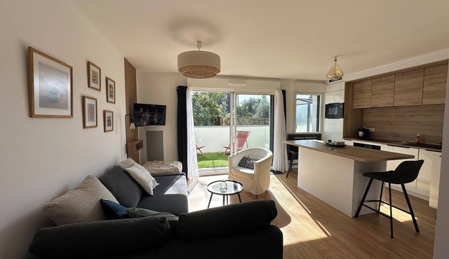 Arradon Golfe du Morbihan apartment 2 Rooms Terrace.