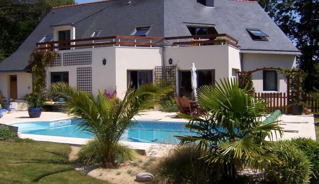 ARRADON - Villa 8 people - Private heated swimming pool - Enclosed garden