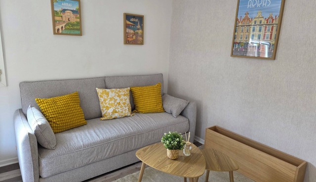 Arras city stay - parking - balcony