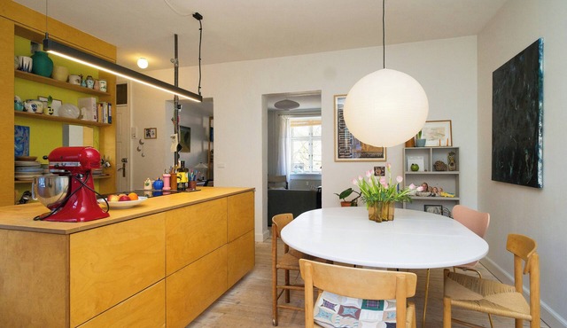 Art-filled flat with courtyard oasis in Nørrebro