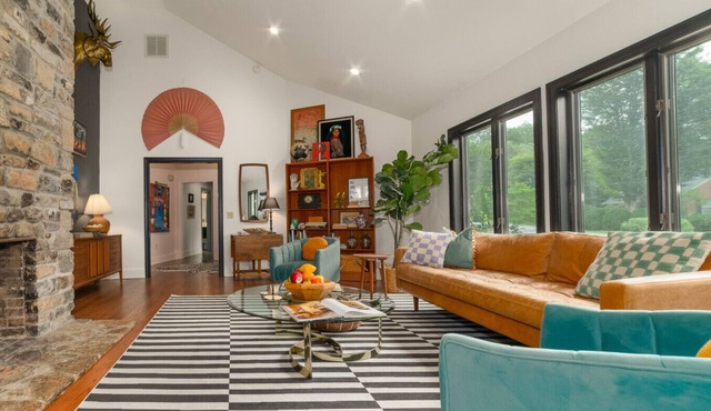 Art-forward Downtown Lexington Home