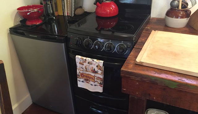 Artful, Rustic Backyard Cabin-Sustainable Ethic, Downtown 20 Min, 5-Star Shower