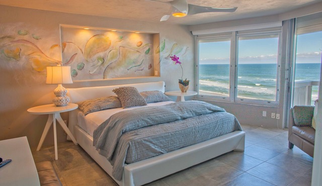 Artist owned 7th floor paradise! DIRECT Oceanfront! Meet an Octopus! 🐙