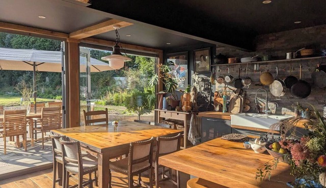 Artist's Hawkhurst Home with Pool and Sauna