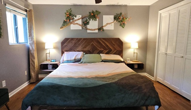 Artistic 70s house will make you feel nostalgic with all the modern comforts.