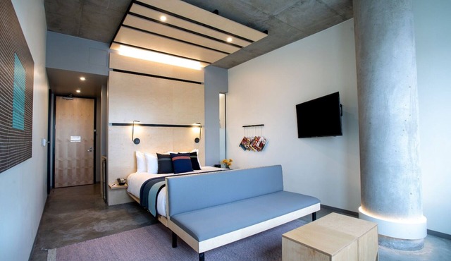 Artistic Boutique Hotel w/Japanese Tubs, Cozy Furnishings & Rooftop Views