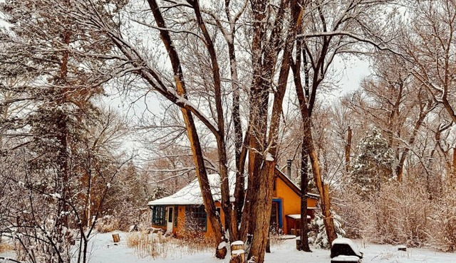 Artistic Garden Casita on Organic Farm in New Mexico