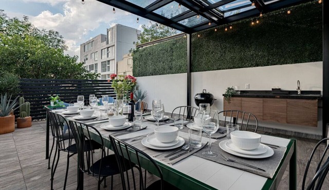 Artsy Roma Rooftop, BBQ, Gym, AC | FIFA World Cup